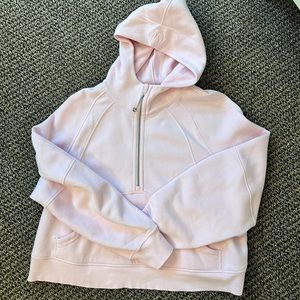 Scuba half zip meadowsweet pink